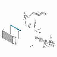 OEM Hyundai Elantra GT Seal-Condenser Diagram - 97798-F2000