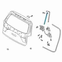 OEM Hyundai Palisade Drive Unit Assembly-PWR T/GATE, LH Diagram - 81830-S8100