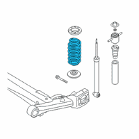 OEM 2022 Hyundai Kona Spring-Rear Diagram - 55330-J9010