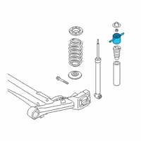 OEM Kia INSULATOR-STRUT Diagram - 55310M6000