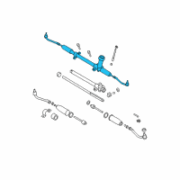 OEM 2011 Hyundai Elantra Gear Assembly-Steering Diagram - 56500-2H300