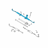 OEM 2007 Hyundai Elantra Gear Assembly-Steering Diagram - 56500-2L300