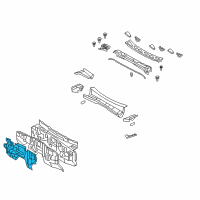 OEM 2014 Toyota FJ Cruiser Insulator Diagram - 55223-35074