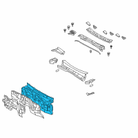 OEM 2009 Toyota FJ Cruiser Insulator Diagram - 55210-35372