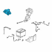 OEM 2001 Honda Accord Alternator Assembly (Reman) Diagram - 06311-PAA-505RM