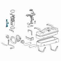 OEM GMC C2500 Fuel Tank Meter/Pump SENSOR KIT Diagram - 19121306