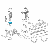 OEM 2000 GMC C3500 Module Seal Diagram - 22515965