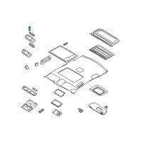OEM 2000 BMW 540i Bulb Diagram - 63-31-1-375-003