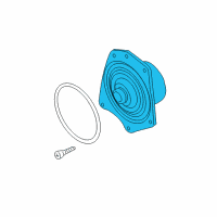 OEM 2006 Dodge Charger Water Pump Diagram - 4792838AB