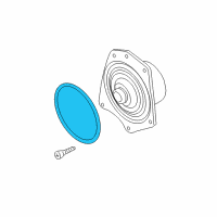 OEM 2007 Dodge Charger Gasket-Water Pump Diagram - 4792922AA