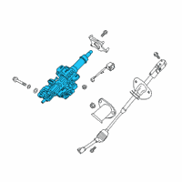 OEM Kia K900 Column Assy-Steering Diagram - 56310J6300