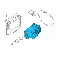 OEM 2000 BMW X5 Compressor Dsc Diagram - 34-51-1-165-905