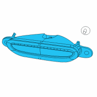 OEM Chrysler Sebring Lamp-Center High Mounted Stop Diagram - 5113614AA