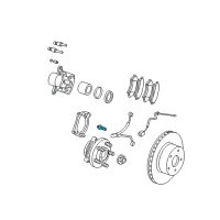 OEM Jeep Liberty Bolt-KNUCKLE To Bearing ATTACHIN Diagram - 6503088