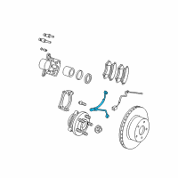 OEM 2004 Jeep Liberty Line-Brake Diagram - 52128311AC