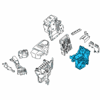 OEM BMW X4 B+ JUNCTION POINT, REAR Diagram - 61-14-9-855-629