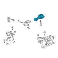 OEM 2018 Honda Civic Torque Rod LWR Diagram - 50890-TBA-A82