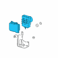 OEM 2007 GMC Yukon XL 2500 Modulator Valve Diagram - 19417201