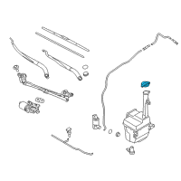 OEM 2014 Hyundai Azera Cap-Windshield Washer Reservoir Diagram - 98623-3S000
