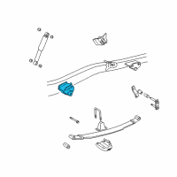 OEM Toyota Spring Assembly Front Bracket Diagram - 48404-35040