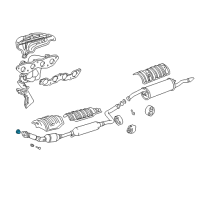 OEM Scion Center Pipe Seal Diagram - 17451-0D060