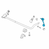 OEM 2019 Jeep Wrangler STABILIZER BAR Diagram - 68293033AC