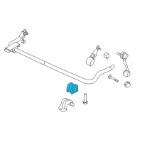 OEM 2018 Jeep Wrangler BUSHING-STABILIZER Bar Diagram - 68251376AA