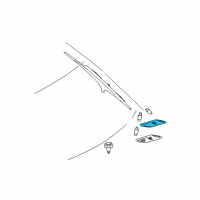 OEM 2000 BMW 540i Right Rear Inter.Light And Reading Light Diagram - 63-31-8-363-612