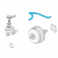 OEM Honda Odyssey Tube Assy., Master Power Diagram - 46402-S0X-A01