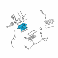 OEM 2010 Ford F-150 Intake Manifold Diagram - 9L3Z-9424-E