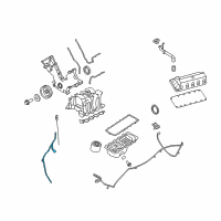 OEM 2005 Ford E-250 Tube Assembly Diagram - XC2Z-6754-BA