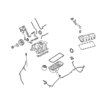 OEM 2008 Ford E-250 Dipstick Diagram - 1C2Z-6750-AA