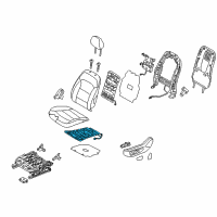 OEM 2022 Hyundai Ioniq Heater-Front Seat Cushion, LH Diagram - 88190-F2000