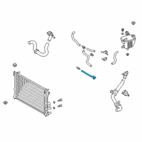 OEM 2022 Lexus UX250h Hose, Water By-Pass Diagram - 16264-24030