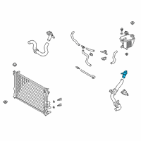 OEM 2019 Lexus UX250h Outlet Sub-Assembly, Wat Diagram - 16304-24010