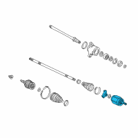 OEM Acura RL Joint, Inboard Diagram - 44310-SZ5-300