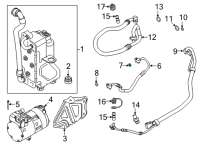 OEM 2022 BMW 840i xDrive Gran Coupe Gasket Ring Diagram - 64-53-9-284-018