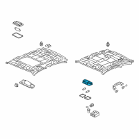 OEM Honda Fit Base (Clear Gray) Diagram - 34404-SNA-A01ZD