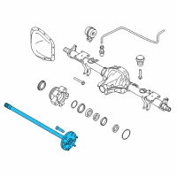 OEM Ford Transit-250 Axle Shafts Diagram - KK4Z-4234-B