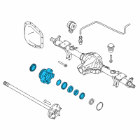 OEM 2019 Ford Transit-350 HD Rear Hub & Bearing Assembly Diagram - CK4Z-1109-E