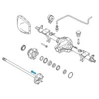 OEM 2019 Ford Transit-350 HD Axle Shaft Wheel Stud Diagram - -W714847-S439