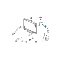 OEM 2008 Acura MDX Tube B, Reserve Tank Diagram - 19103-RYE-A00