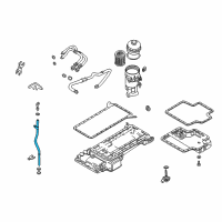 OEM 2000 BMW M5 Guide Tube Diagram - 11-43-1-407-181