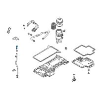 OEM 2000 BMW M5 Dipstick Diagram - 11-43-1-407-931