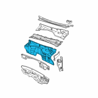 OEM Cadillac Escalade Panel Asm-Dash Diagram - 15978126