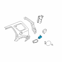 OEM 2002 Ford Escape Latch Diagram - YL8Z-7828610-AA