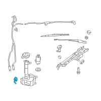 OEM Dodge Indicator-Washer Fluid Level Diagram - 68020524AA