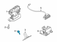 OEM Toyota Striker Screw Diagram - 90118-WBC04