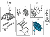 OEM 2020 Jeep Wrangler Cover-Chain Case Diagram - 68490073AA