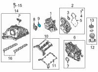 OEM 2020 Jeep Wrangler ORING Diagram - 68444370AA